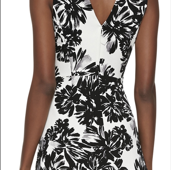 Rebecca TaylorSleeveless Splashed Flowers Flippy Dress Sz 10 - Picture 11 of 16